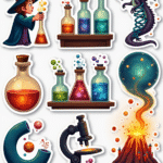 School Subjects - Sticker Sheet v11